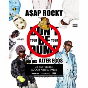 A$AP Rocky – Don&rsquo;t Be Dumb World Tour – Paris