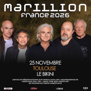 Marillion – Tournée – Ramonville-Saint-Agne