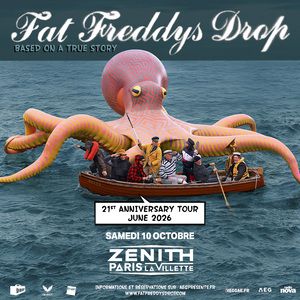 FAT FREDDY&rsquo;S DROP – Zénith de Paris – La Villette