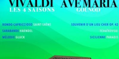 Les 4 Saisons de Vivaldi Extraits, Ave Maria – Concerto de Mendelssohn – Eglise de la Madeleine – Paris