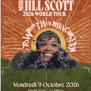 JILL SCOTT – Zénith de Paris – La Villette