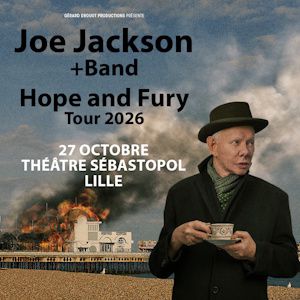 JOE JACKSON + BAND – Théâtre Sébastopol