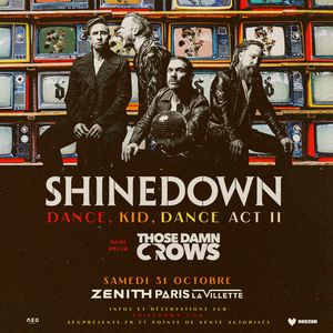 SHINEDOWN – Zénith de Paris – La Villette
