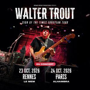 WALTER TROUT – Alhambra – Théâtre Music-Hall