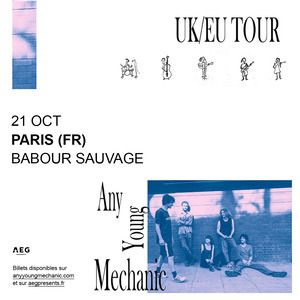 ANY YOUNG MECHANIC – Péniche Babour Sauvage