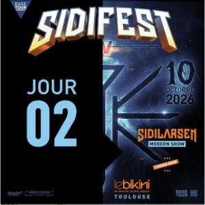 SIDIFEST - BILLET 1 JOUR - SAMEDI