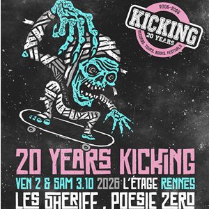 20 YEARS KICKING : POESIE ZERO - KRAV BOCA - SCHLAASSS