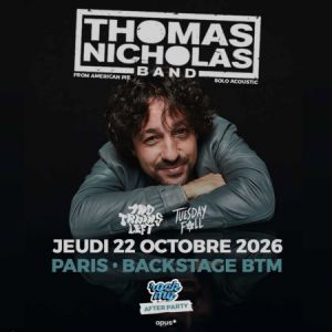 THOMAS NICHOLAS BAND – Backstage By The Mill