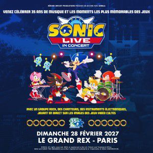 SONIC – SONIC : LIVE IN CONCERT – GRAND REX