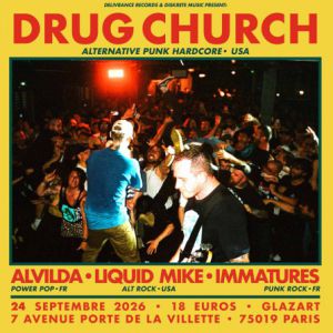 Drug Church + Alvilda + Liquid Mike + Immatures
