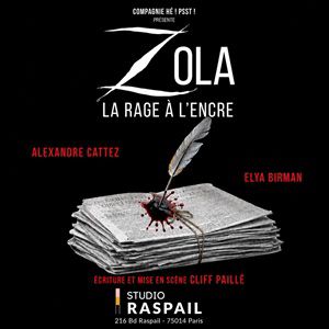 ZOLA, LA RAGE À L&rsquo;ENCRE – STUDIO RASPAIL