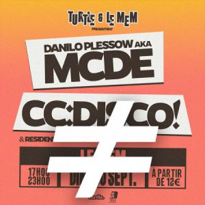 TURTLE : MCDE + CC:DISCO!